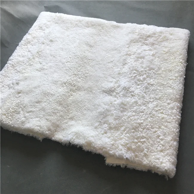 Хорошее качество белая маленькая кудрявая тарелка из Калгана ягненка