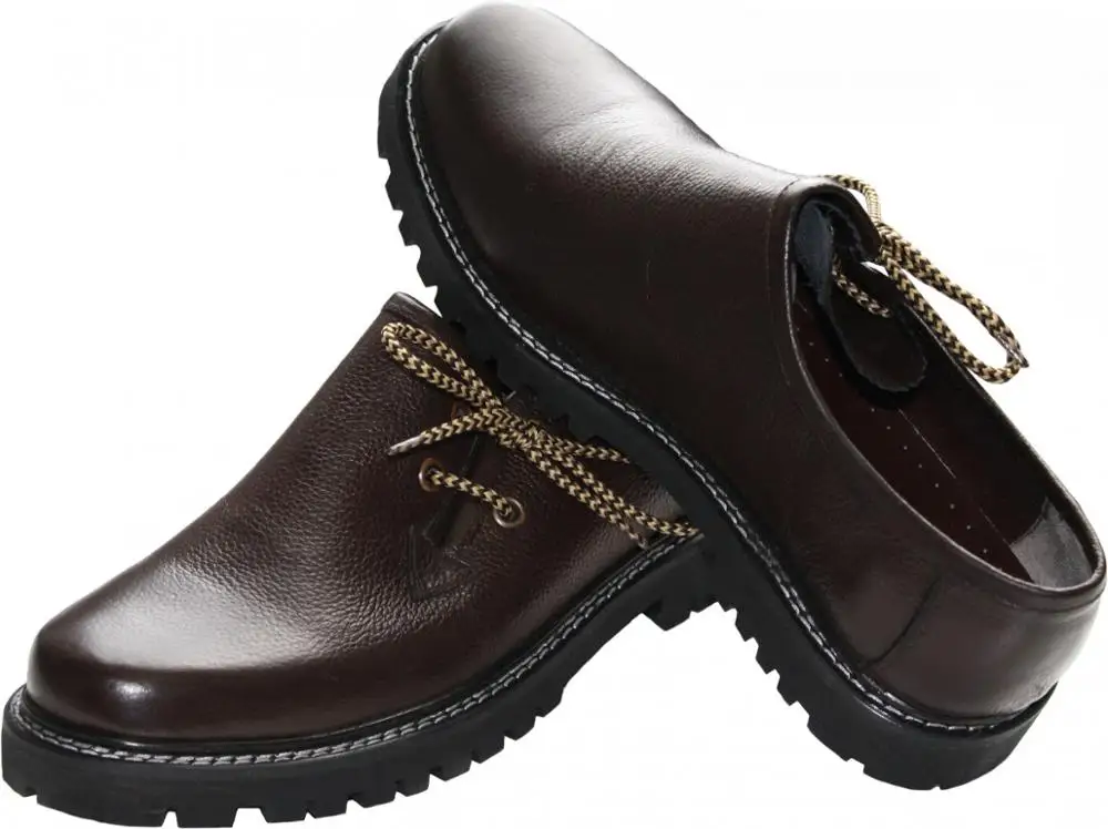 customize OEM Bavarian traditional Haferl Shoes for Lederhosen Nappa