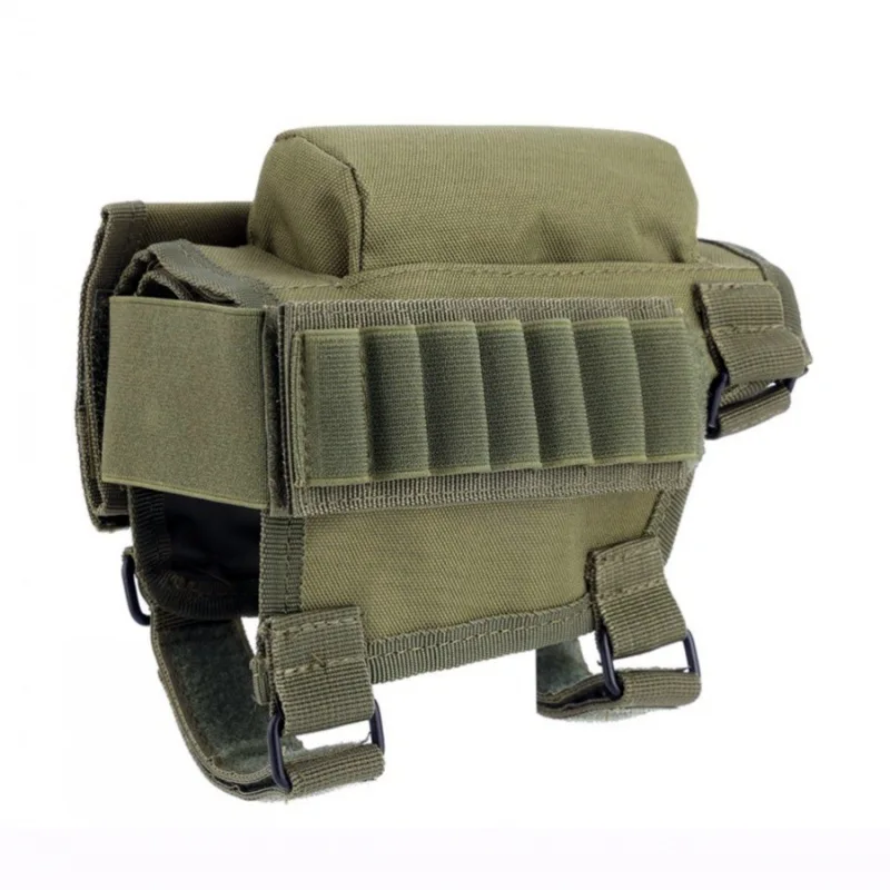 High Quality Hunting Shooting Tactical Cheek Rest Pad With 7 Shells Holder