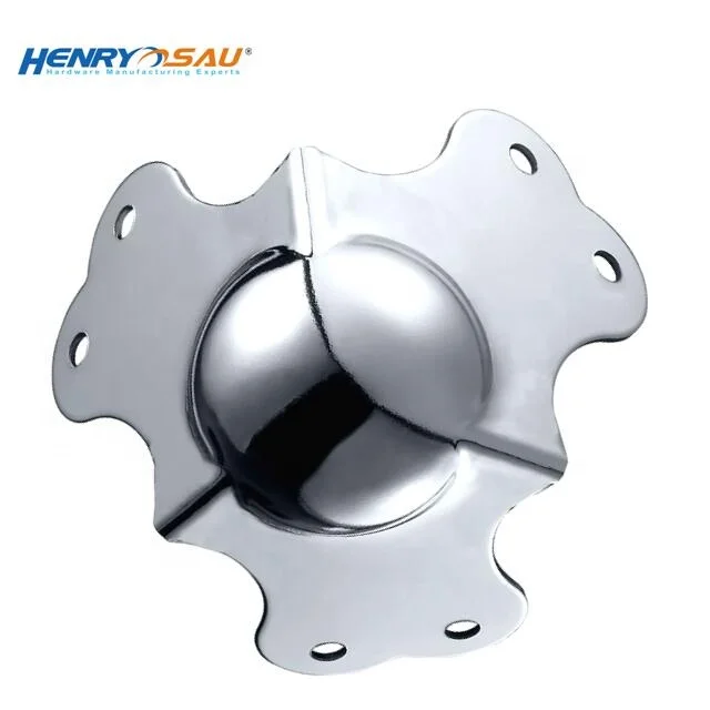 hot sales heavy duty ball corner for flight case ATA road case accessories briefcase decorative guard metal box corner protector