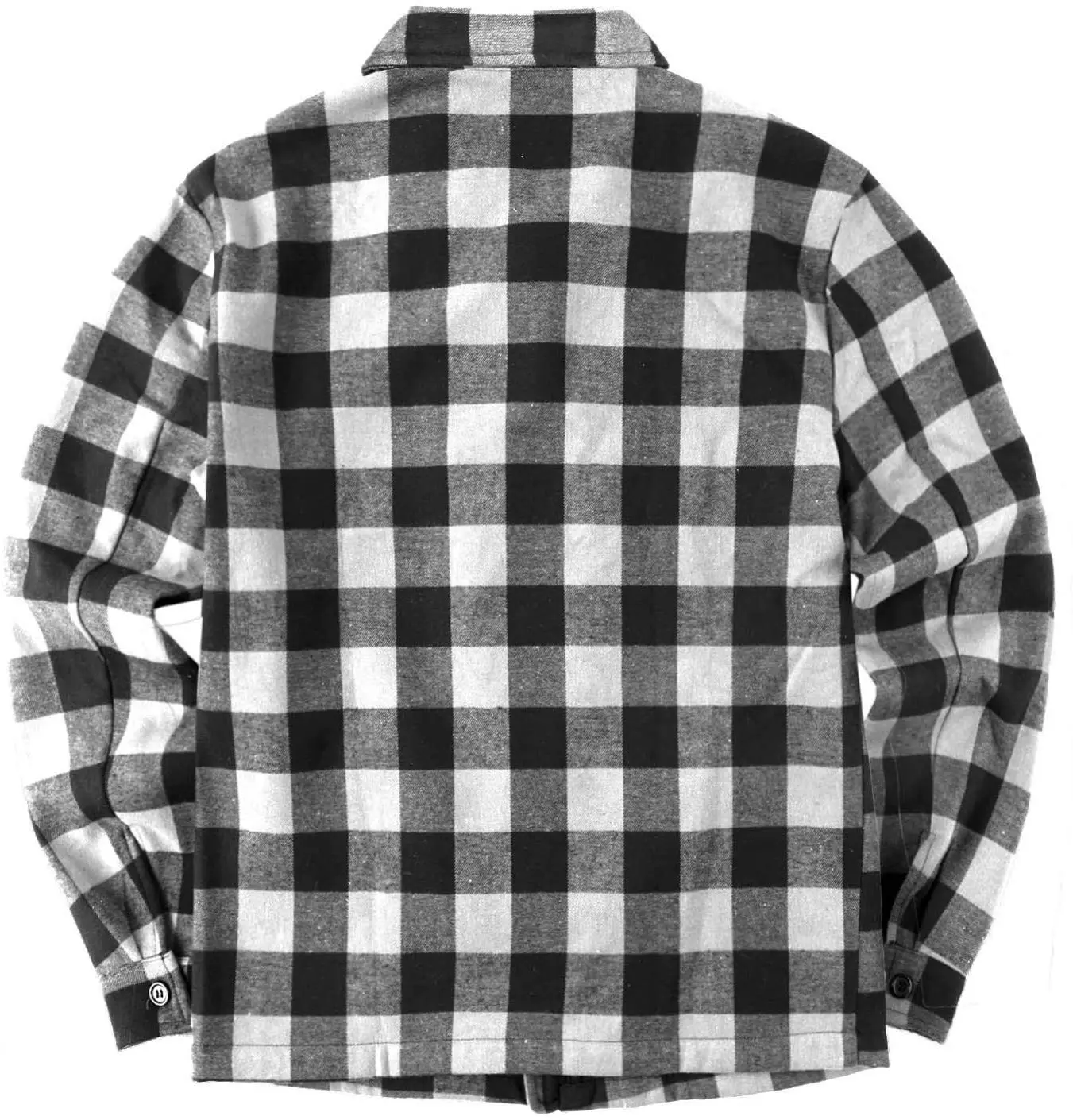 High Quality Plaid Men Plaid Flannel Jacket printed fleece jacket Warm Vintage Sherpa Lined Fleece Plaid Flannel Shirt Ja