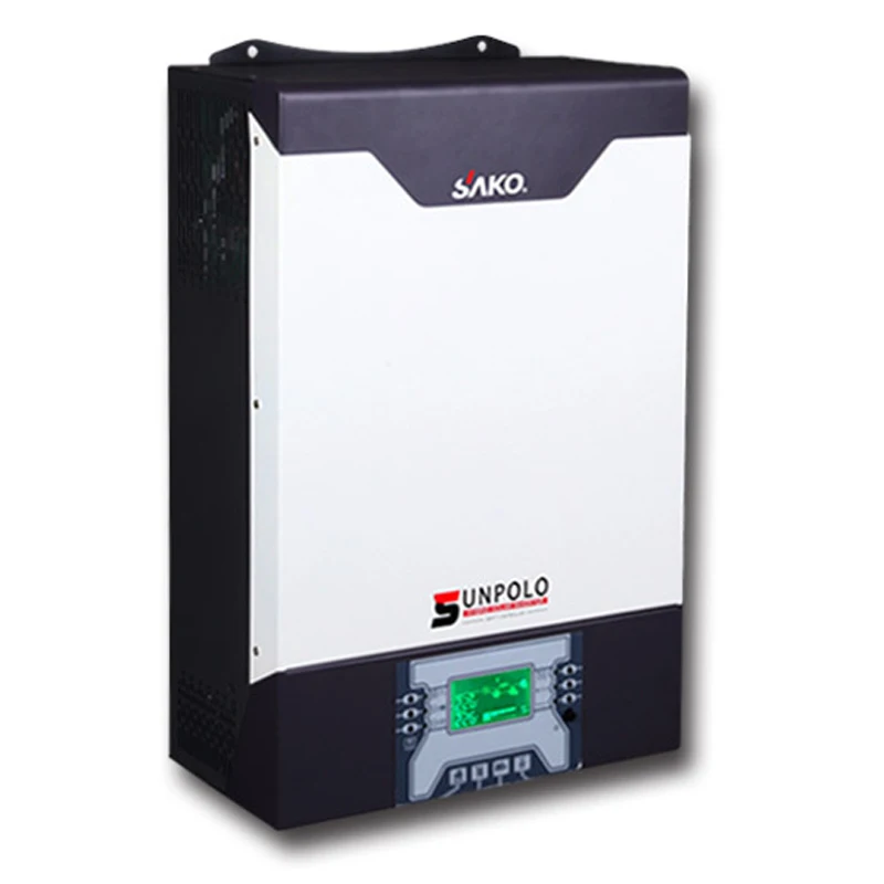 SAKO 5000W 48V DC to AC 220V Off Grid Hybrid Inverter 80A 500V MPPT Solar Charger Inverter wth WIFI and Parallel 9 Units