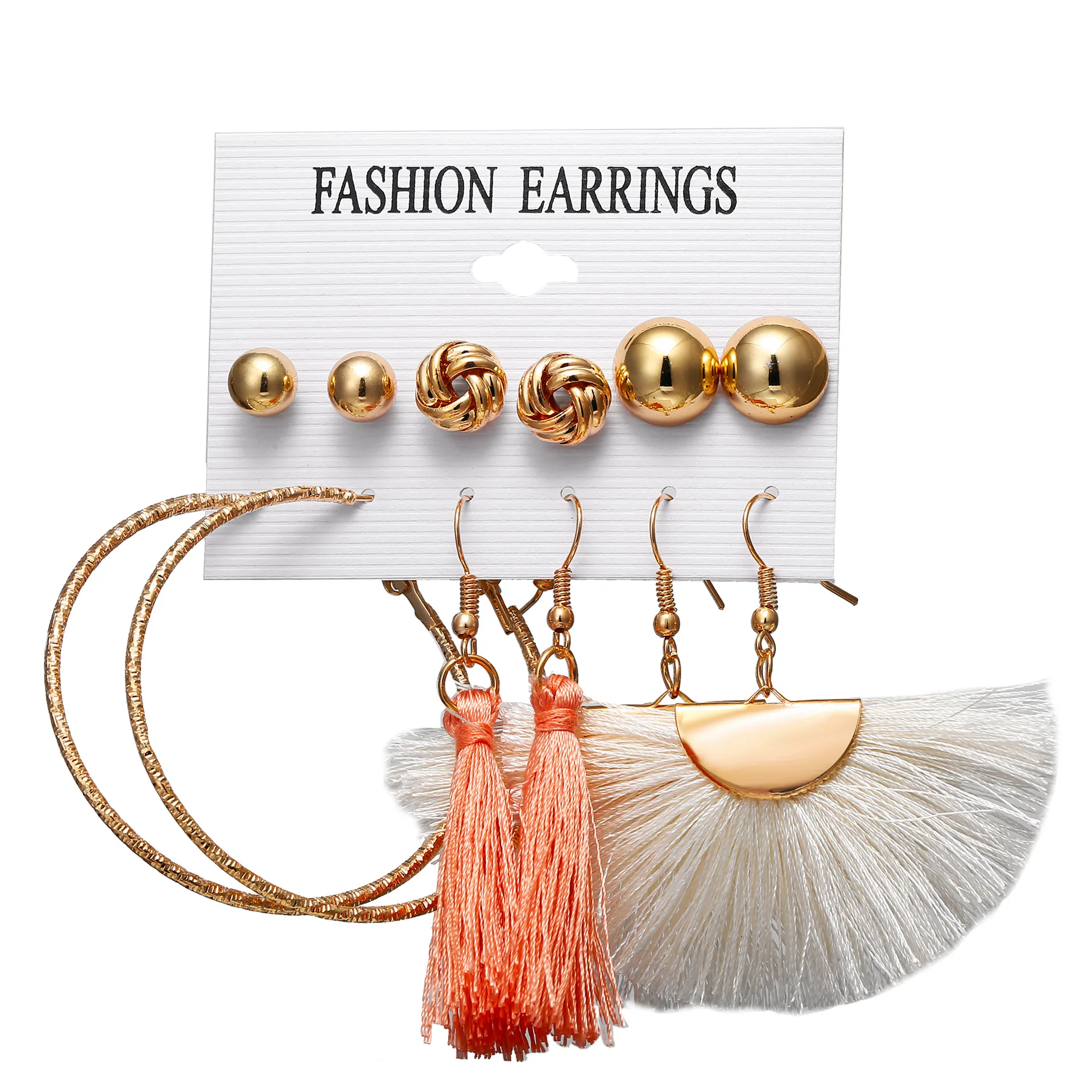 Wholesale 2019 Tassel Earring Multi-Packed Earring Sets For Women and Girls