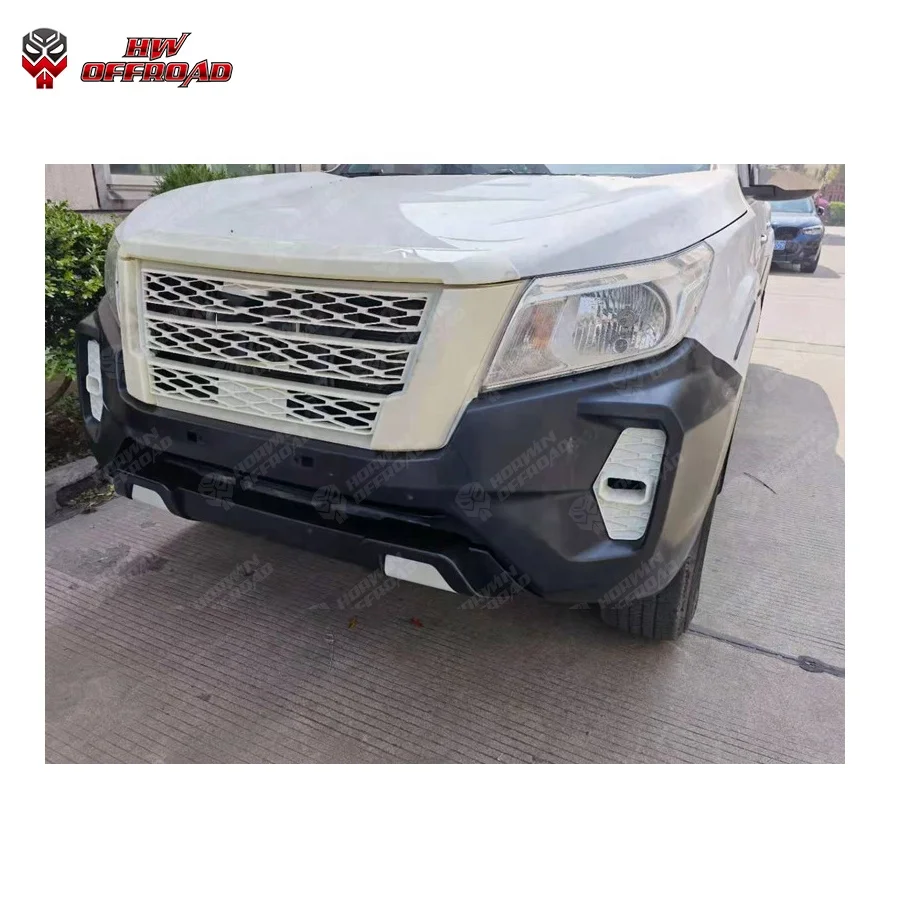  New Upgraded and Modified Front Facelift Body Kit Bumper For Navara NP300 2016 to