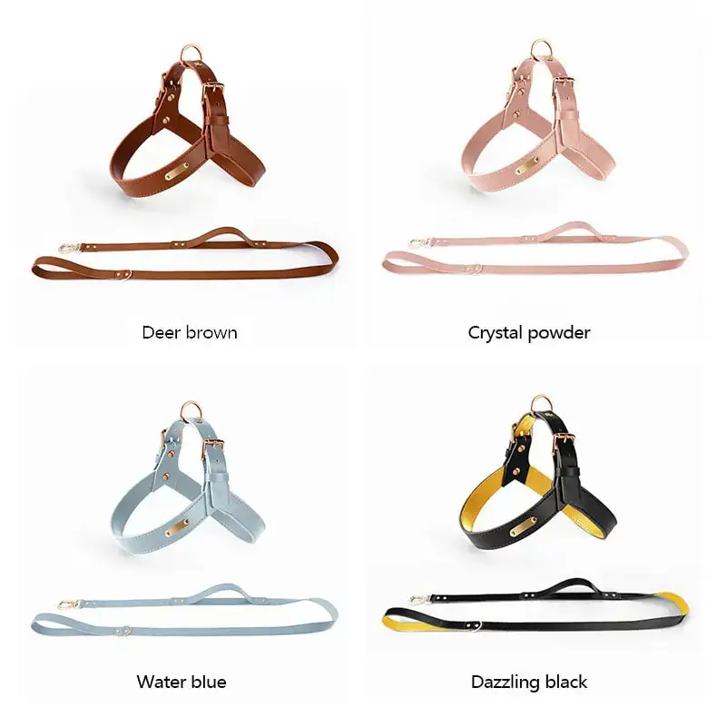 Lux Ergonomic Puppy Working Body Vest Strap Dog Set Fur Dog Harness