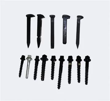 Railway Parts Rail Accessories M16x6' Track Spikes Used for Steel Rails