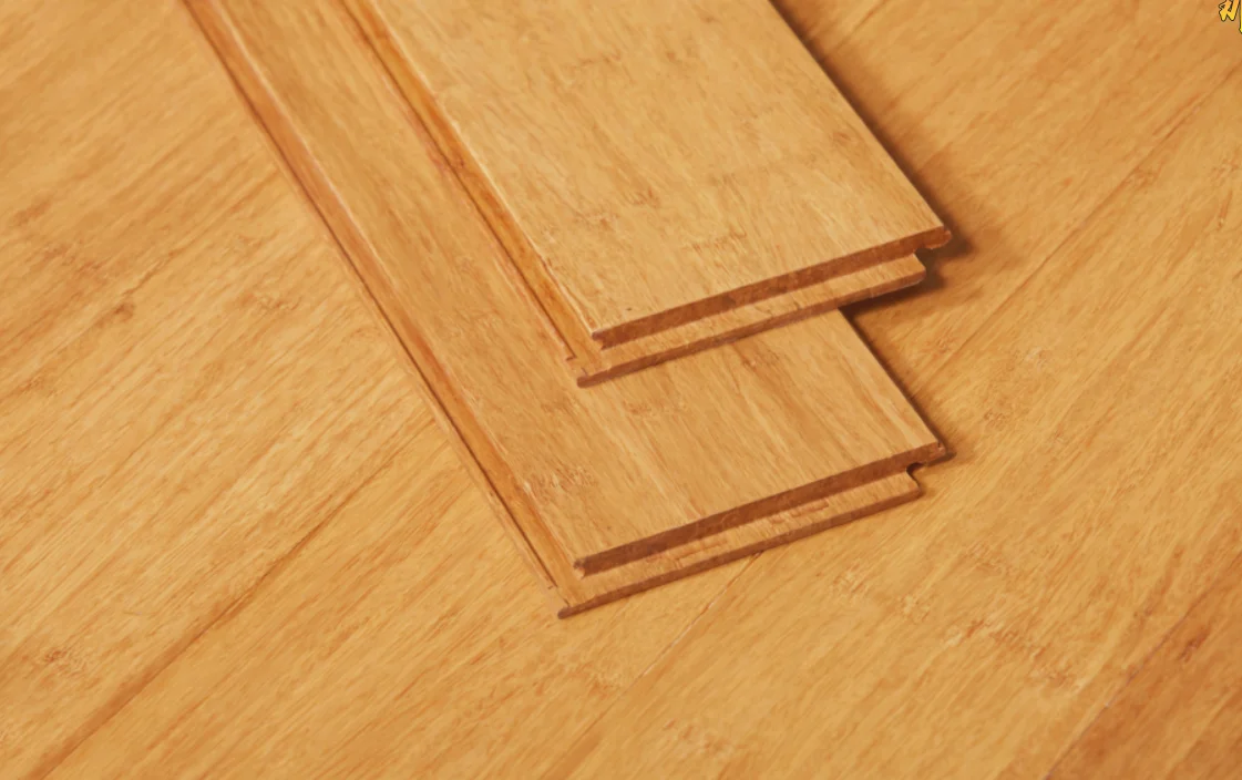 Champagne strand woven bamboo flooring comfortable insect-resistant Convenient installation