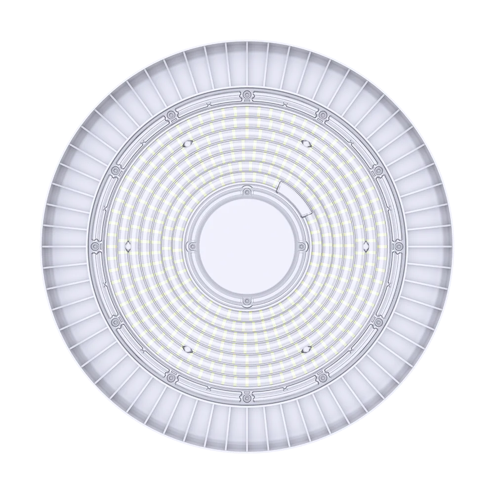 power adjustable built-in sensors Industrial Sensor Motion Warehouse Smart Ip65 100w 150w 200w Smd UFO New design for warehouse