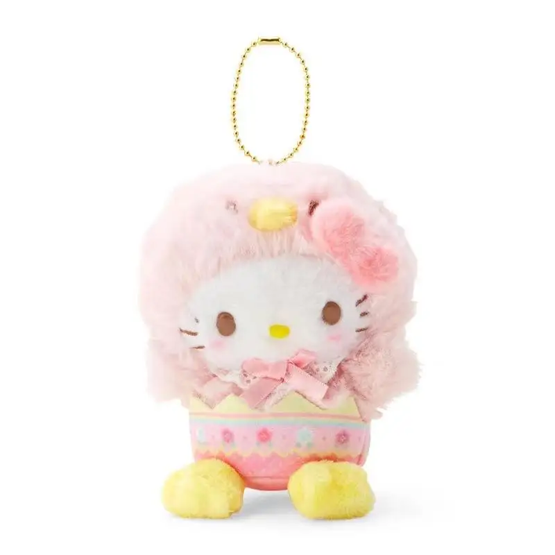 New Arrival 10cm Cartoon Kawaii My Melody Series Plush Keychain Stuffed Animals Toys PP Cotton Doll Christmas Gifts