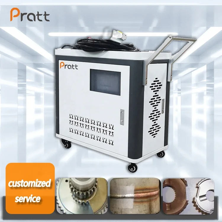 Portable Laser Pulse Cleaning Machine for Rust Oil Paints High Quality Laser Rust Removal Machine 200W 300W
