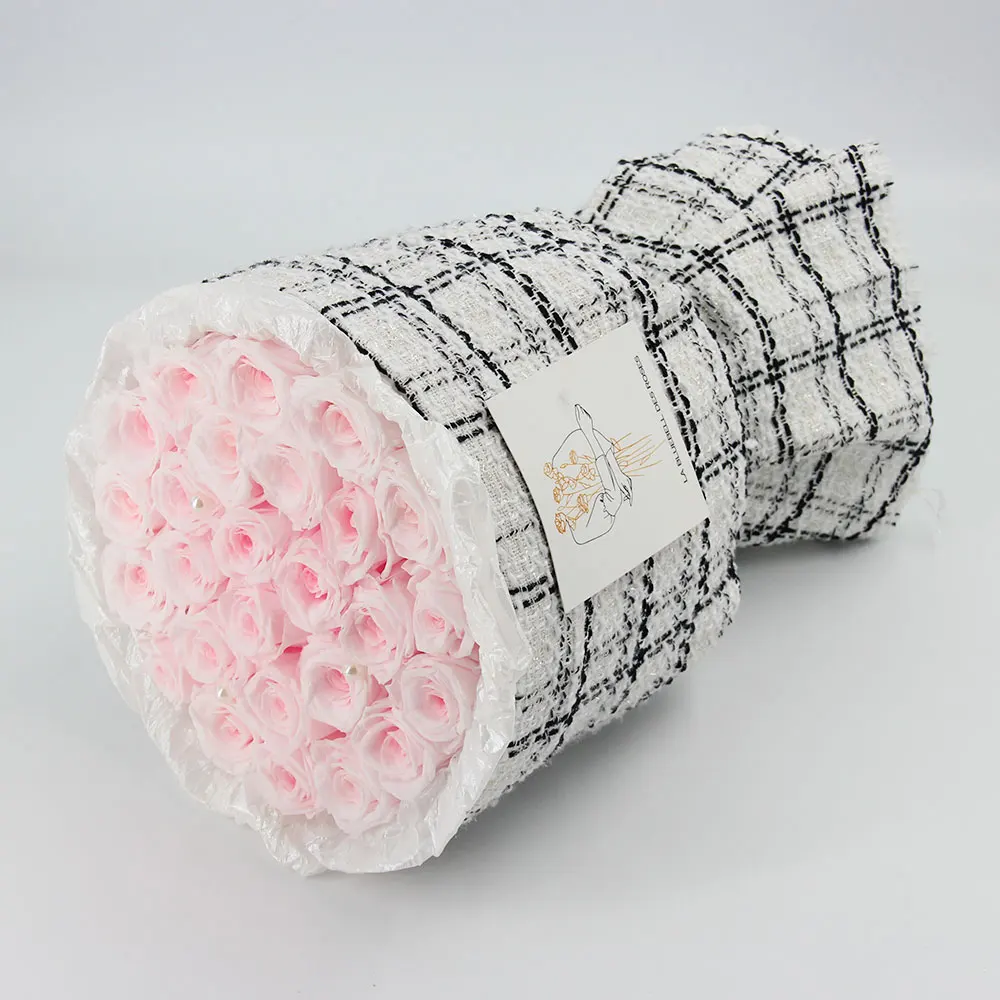 Оригинальная тканевая круглая подарочная коробка на День святого Валентина картонная шляпа корзина для обнимания цветов розы упаковочная с ручкой