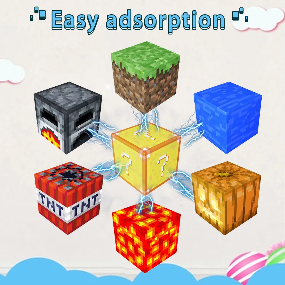 2025 Creative Building Sets 100-500pcs DIY Square Cubes New Era Educational Toy Puzzles magnetic building cube for Kids