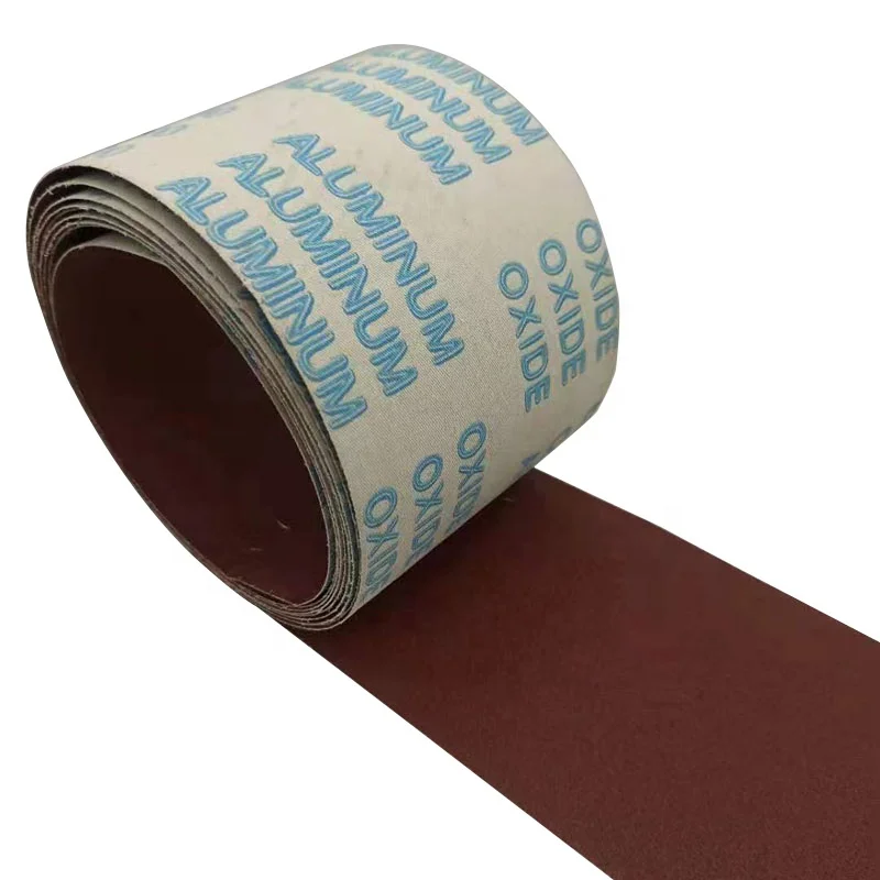 hot sale JB-5 hand torn soft emery cloth roll TJ113 crafts grinding sandpaper furniture polishing gauze ring sanding paper roll