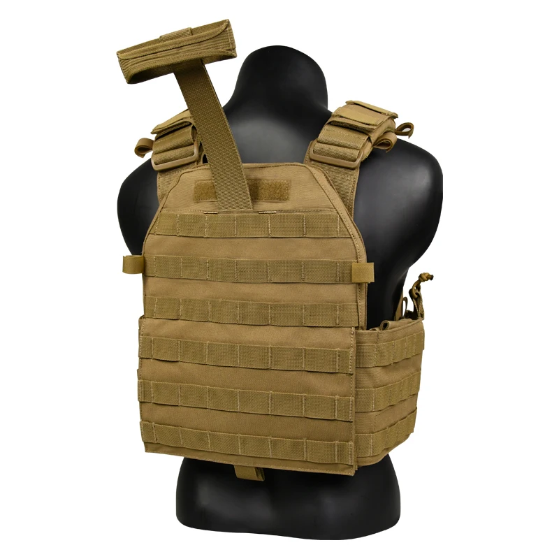 GAF 1000D nylon vest tactice coyote brown body protective vest durable tactical vest plate carrier