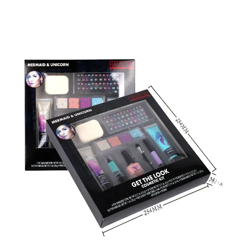 Halloween Makeup Kit Face Body Paint Oil Palette Washable Artist Painting Brushes Halloween Set for Stage Cosplay&Party