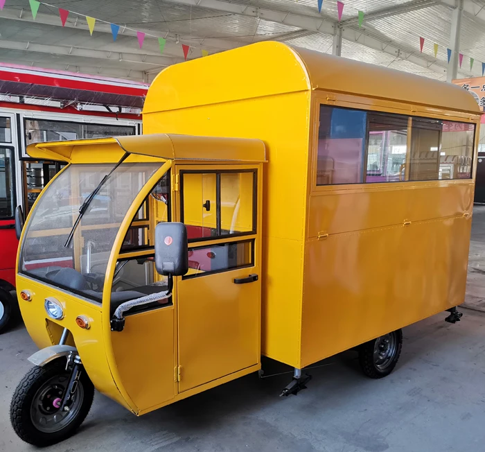 solon electric  hotdog cart tricycle with covered