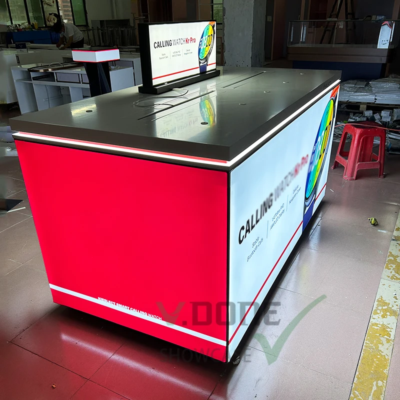 Cellphone Shop Simple Racking Cabinet Display Store Telephone Glass showcase Cell Phone case Accessories Shelf Mobile