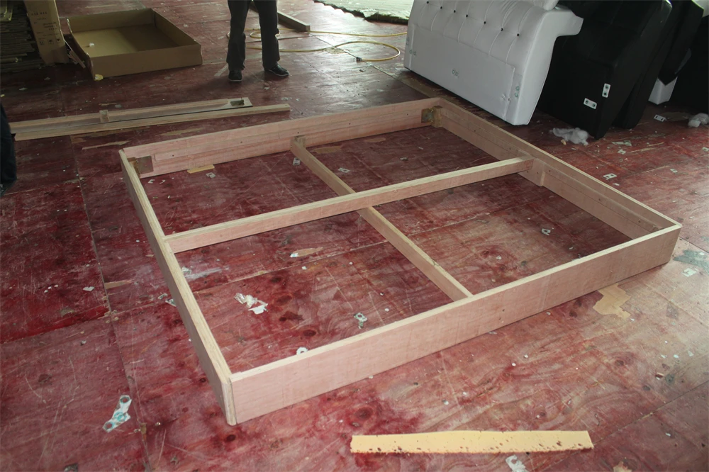 hot style twin size platform bed frame metal bed base king bed and mattress and base for living room