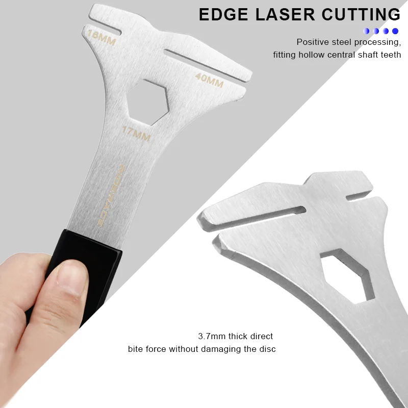 RIDERACE Bicycle Disc Brake Correction Wrench MTB Bike Brake Rotor Alignment Truing Tool For Road Cycling Adjustment Repair Tool