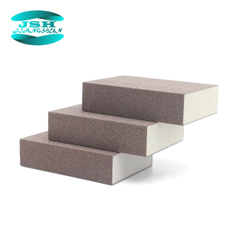 Абразивный губчатый шлифовальный блок 100*70*25 мм