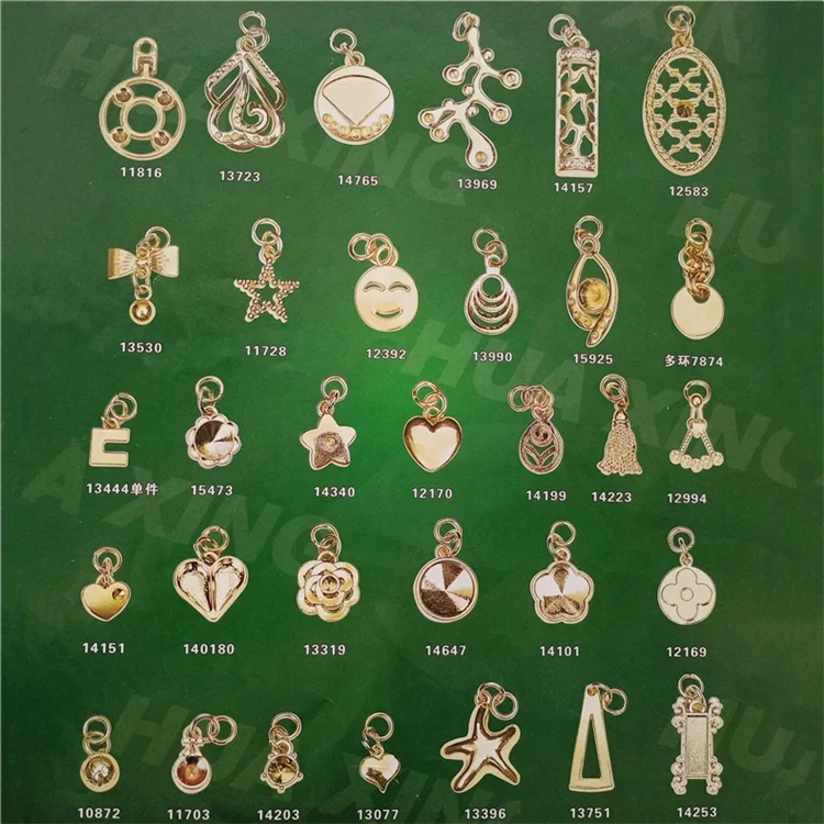 pentagram heart-shaped smiley letter Leaf butterfly tie cravat starfish metal zipper slider puller pendant pull parts