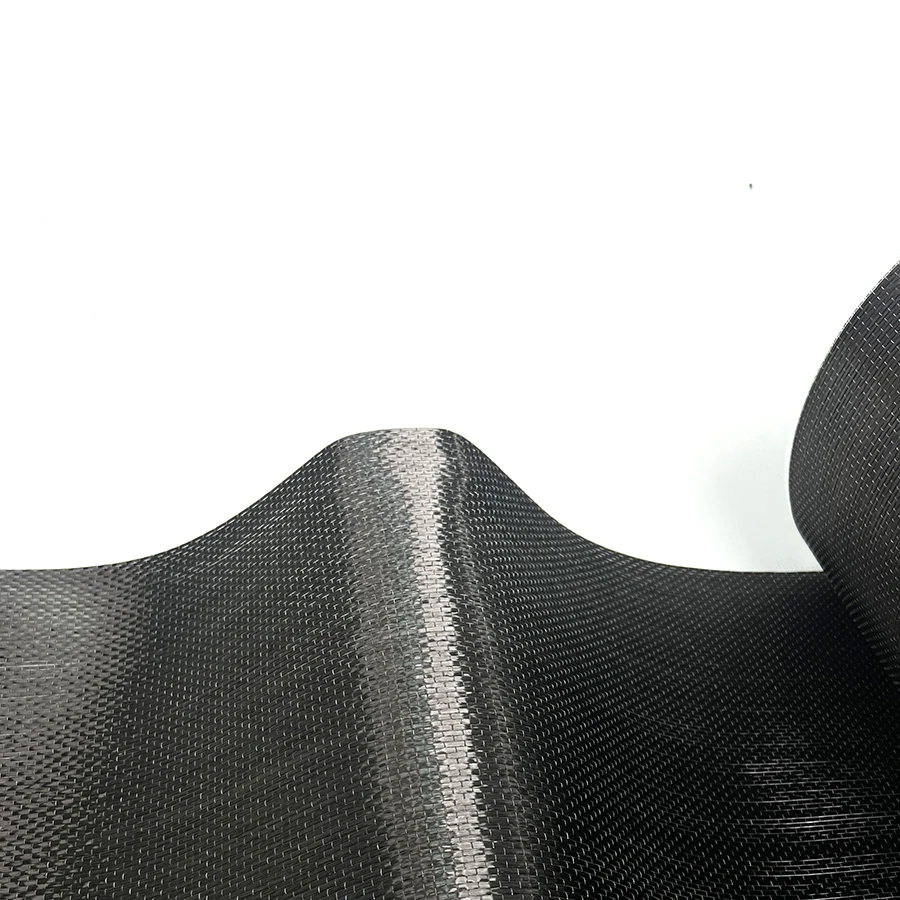 Factory Custom 12K Carbon Fiber Hybrid Fabrics Black Carbon Fiber Fabric Roll Price