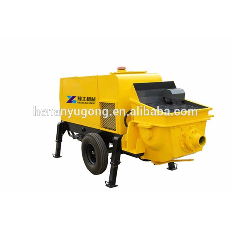 Diesel Engine Mini Small Truck Concrete Pump Machine Concrete Mixer with Pump