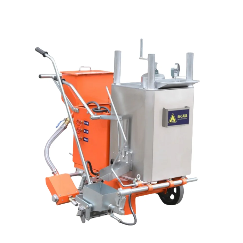 Easy Operate Small Hand Push Thermoplastic Road Marking Machine
