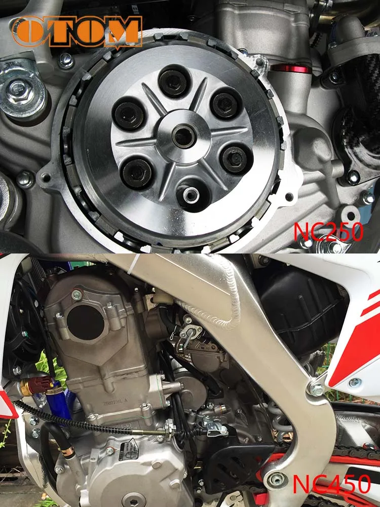 Детали двигателя OTOM ZONGSHEN NC250 NC450 фрикционные диски сцепления комплект стальных дисков