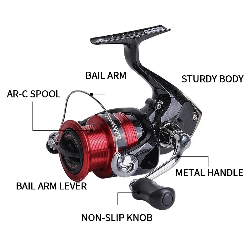 Shimano 2019 SIENNA 500/1000/2000/2500/2500HG/C3000/4000 Спиннинг рыболовные катушки carretielha Para Pescaria катушка для морской рыбалки