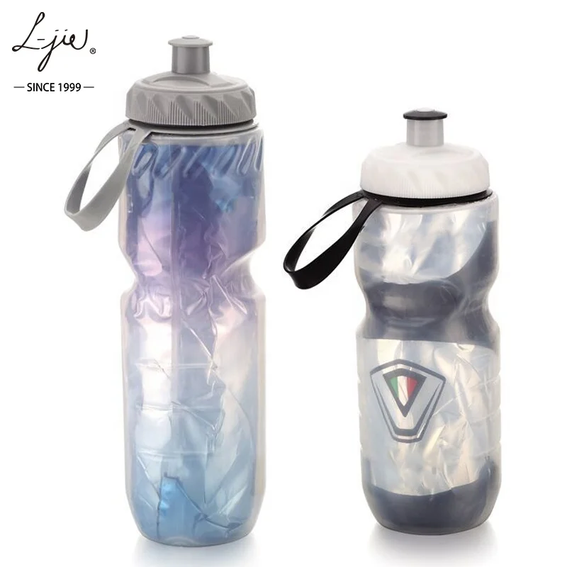 LDPE Plastic Logo Customized 650ml Bicycle Sport Water Bottle BPA free plastic sport water bottle