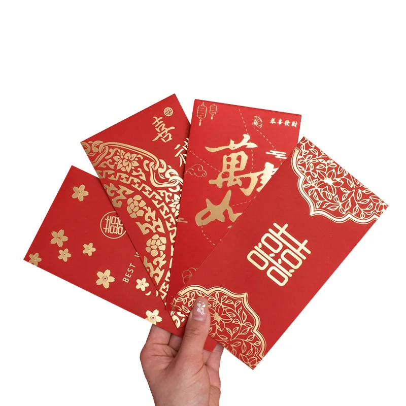 Chinese Red Envelopes Hongbao for the Year of Tiger/ Lucky Money Envelopes/ Money Pockets
