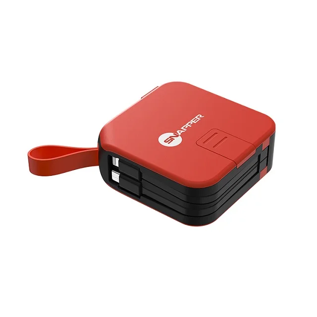 2023 Trending Product USB Type C Power Bank 10000mAh Travel Charger PD20W Wall Charger With Built-in Wall Plug AU EU UK US