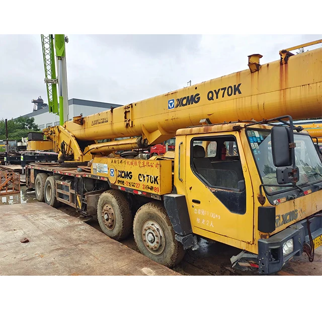 Used the Chinese original truck crane cheap and easy to use construction machinery