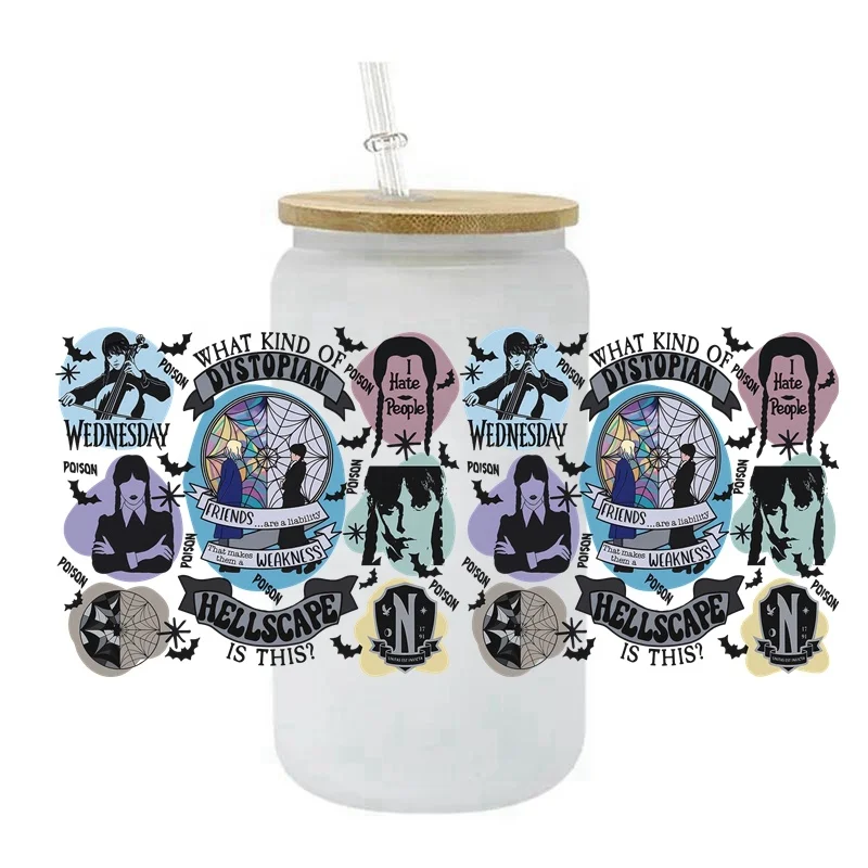 20000+ Trending Styles Cute Cartoon Anime 3D UV dtf Cup Wrap Stickers Anime Sonics 3D UV Dtf Cup Wraps for 16OZ Cup Use