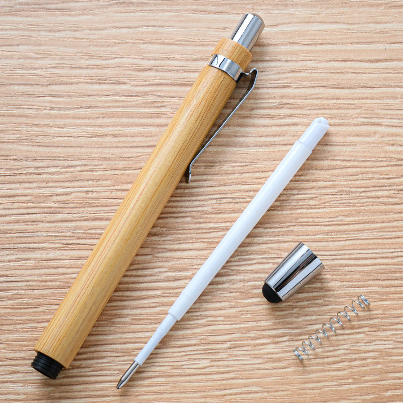 Wholesale Custom LOGO Eco Friendly Bamboo Gel Ballpoint Pens High Quality Promotional Bamboo Pen For Gift