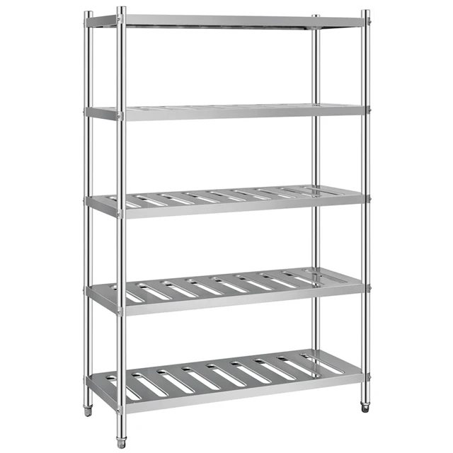 Stainless steel commercial kitchen shelf Kitchen storage rack Stainless Steel Shelf