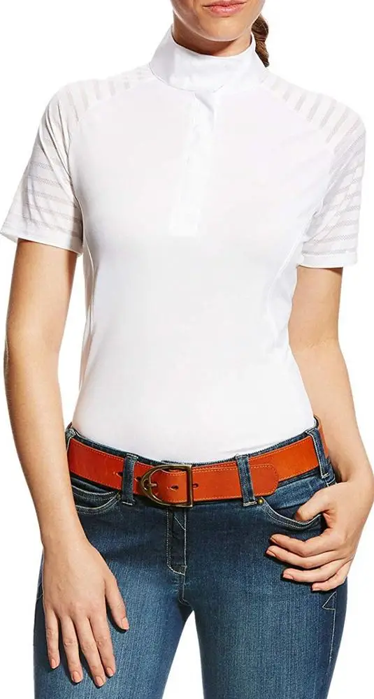 OEM Wholesale Women Quick Dry Equestrian shirt Horse Riding Shirt