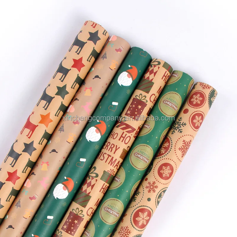 Custom Tissue Paper Eco Friendly One Side Printing Kraft Wrapping Gift Wrapping Paper