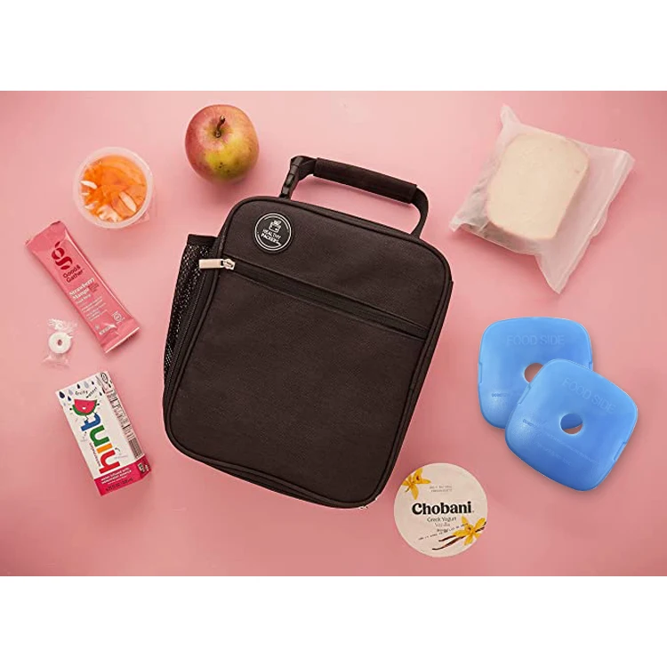 World-bio Wholesale 560mI Slim Ice Blocks Frozen/Fresh Food Reusable Gel Plastic Ice Packs Bricks For Lunch Boxes Coolers