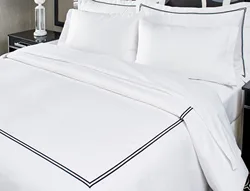 Deeda wholesale custom 5 star luxury hotel 100% egyptian cotton bed linen