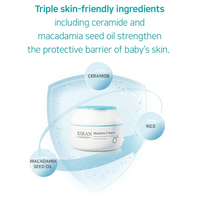 Private Label OEM/ODM Natural Fruit Moisturizing Repair Baby Face Cream Skin Whitening Baby Cream