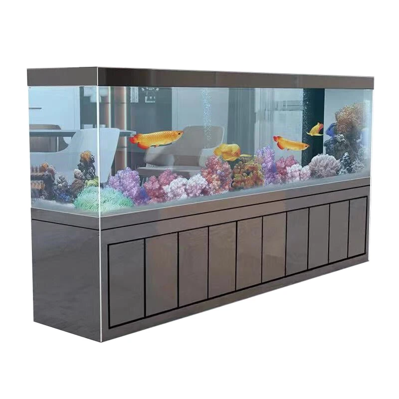 Aquarium Fish Tank Aquarium Tank with cabinet and Aquariums and accessories