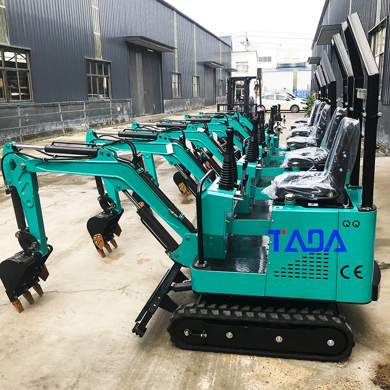 Mini Excavator Manufacturer Production of 0.8ton 1ton 1.2ton small hydraulic excavators