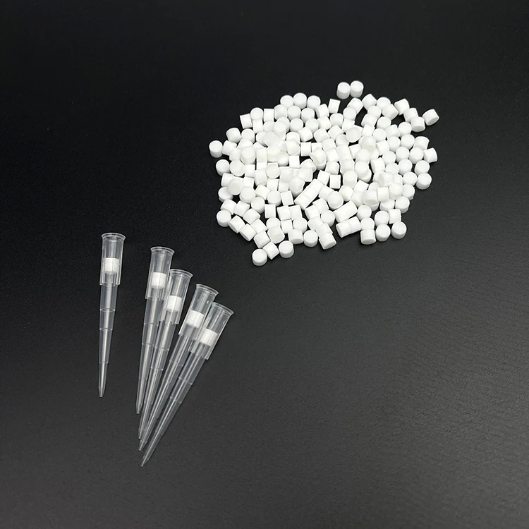 
New Design Free Glue 1.5~32mm Polyester Filtered Pipette Tips 