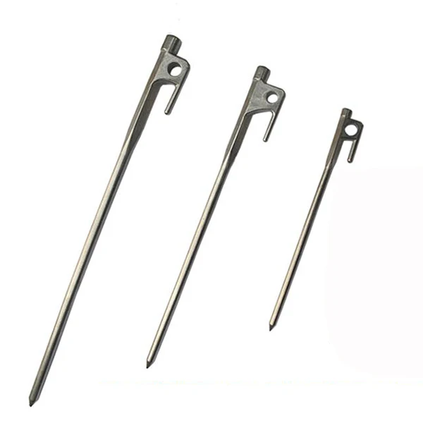 GR5 titanium tent ground nail for outdoor camping hiking stake