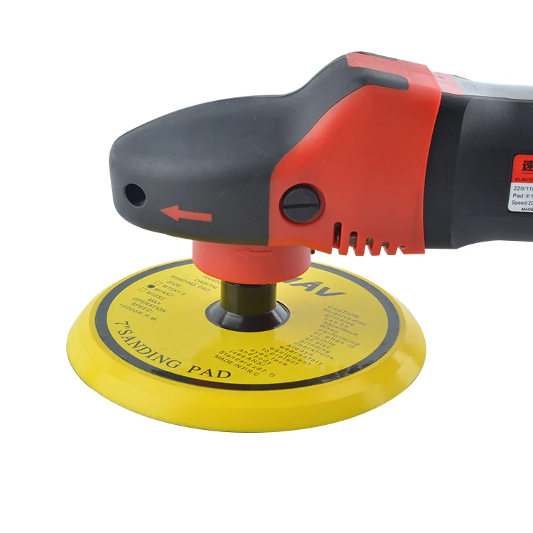 3Inch Abrasive Hook and Loop Backer Backing Yellow Polishing Pad For Car Polisher