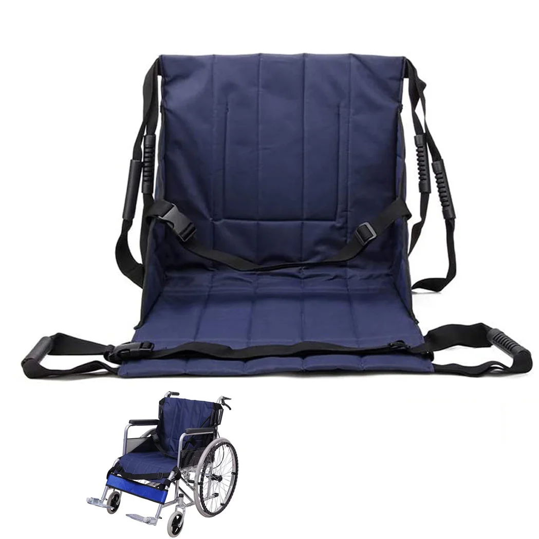 OEM High Quality Medical Padded Gait Belt With Handle Use for Seniors Handicap Patient Gait Belt Lift Stair Slide Board Transfer