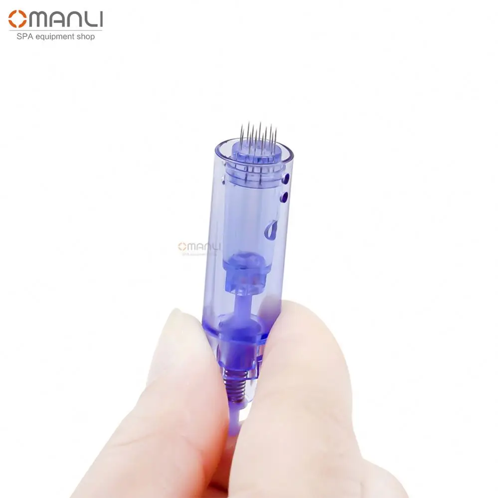 Dermapen Pins Replacement No Needle Meso Skin Care Infusion Nanoneedling Pen 3D Silicon Nano Needles