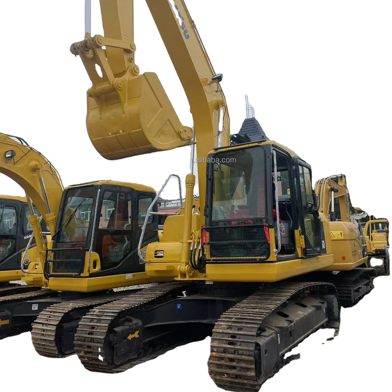 Hand used earth digger Komatsu PC160 used machinery 16 tons hand used post hole diggers second hand diggers for sale